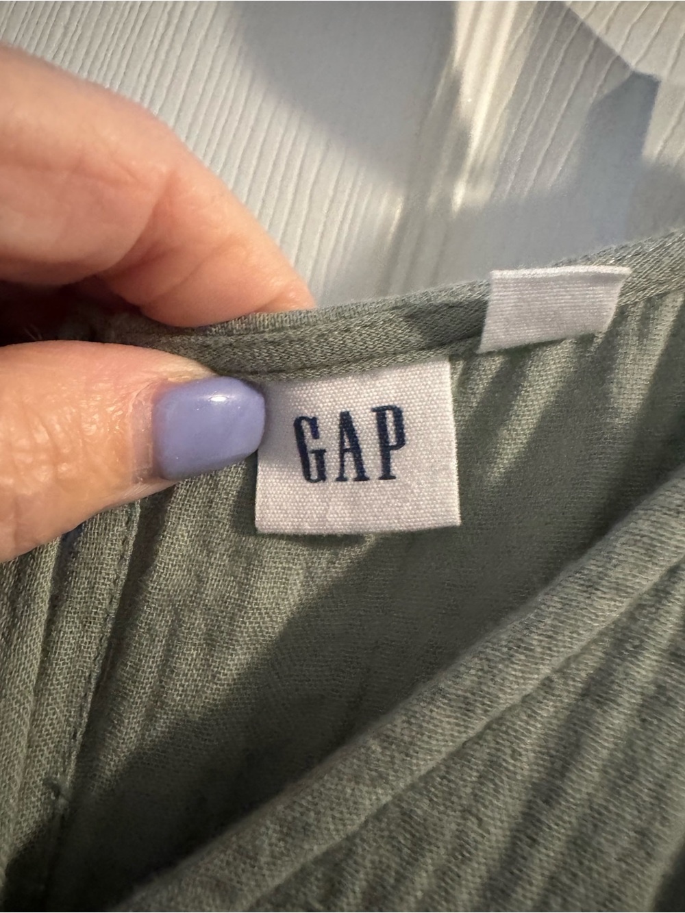 GAP Olive Green Girls One-Piece Romper - Picture 2 of 3